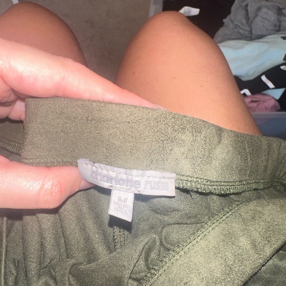 Suede Strapless Top - Picture 4 of 5